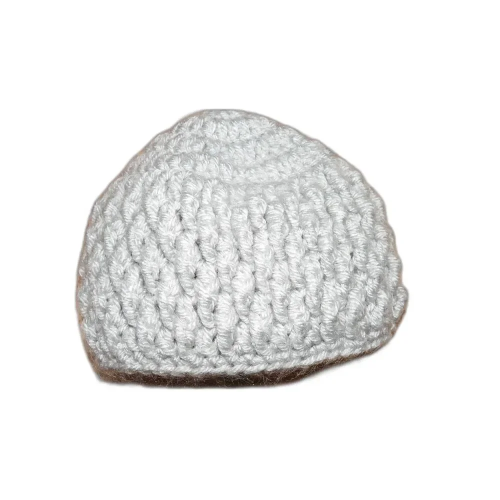 So Dorable Infant Knit Hats Girls Knit Chevron Flowers 1 Handknit One 0-6m 6-12m